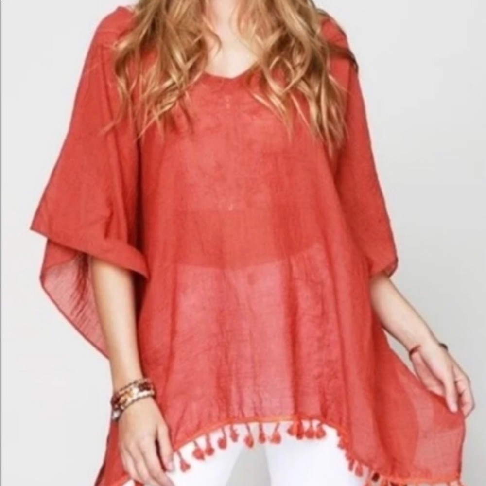 Tassel Poncho
